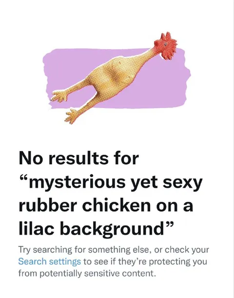 Mysterious Sexy Rubber Chicken