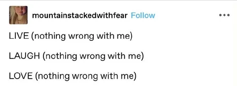 Nothing Wrong With Me