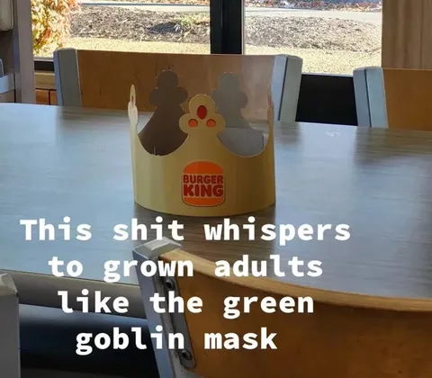 Green Goblin Burger King Crown