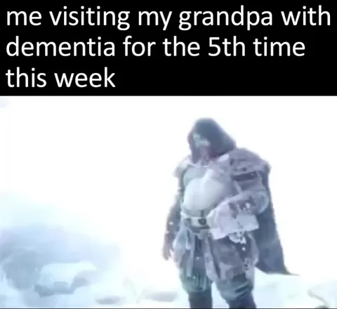 Visiting Grandpa With Dementia