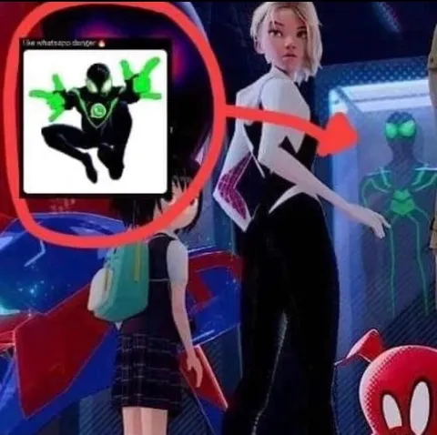 Green Spider-Man Sticker