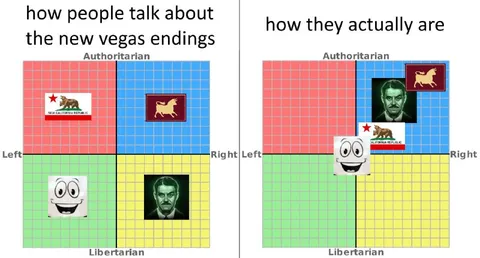 How People Talk About New Vegas Endings