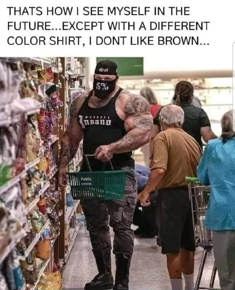 Future Me in the Grocery Store
