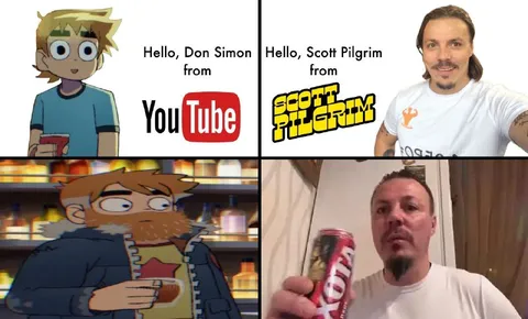 Don Simon Meets Scott Pilgrim