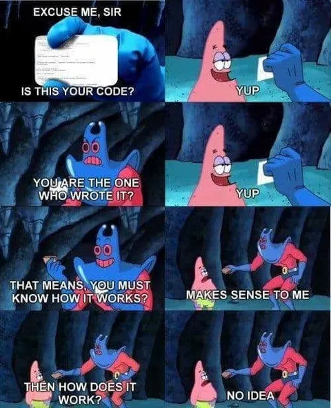 When You Write Code You Don't Understand