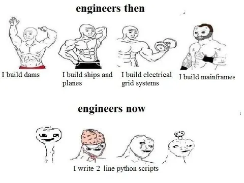 Engineers Then and Now