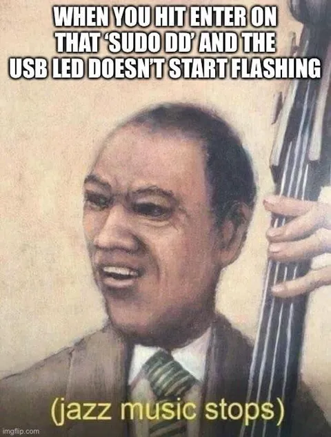 When the USB LED Doesn't Flash