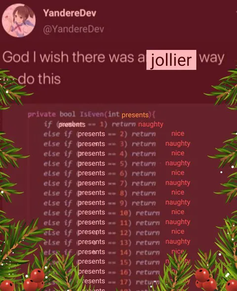 A Jollier Way to Do This