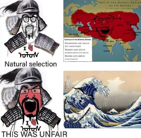 Natural Selection Was Unfair