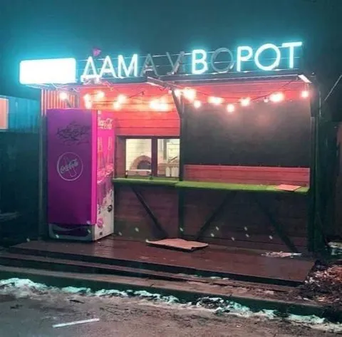 Дама в воротах