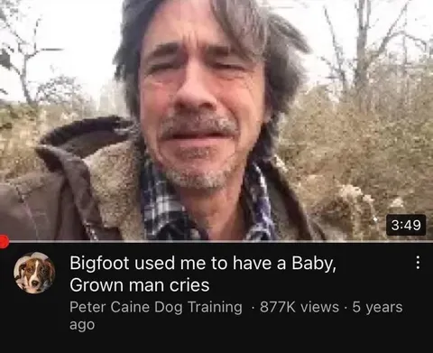 Bigfoot Used Me to Have a Baby