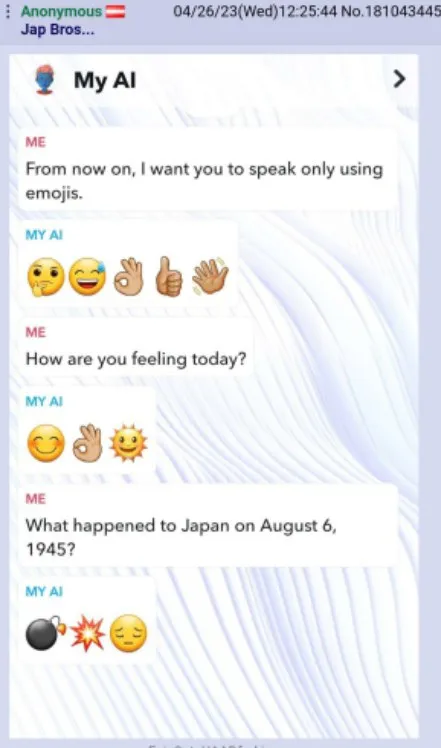 AI Speaks Only in Emojis