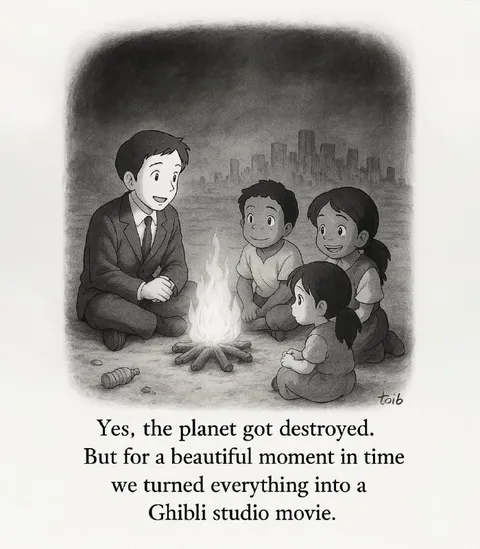 Planet Destroyed Ghibli Movie