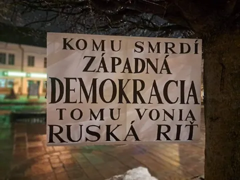 Západná demokracia smrdí
