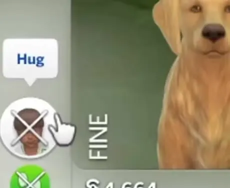 Dog Gives an Unexpected Hug