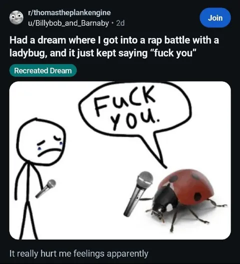 Ladybug Rap Battle Insult