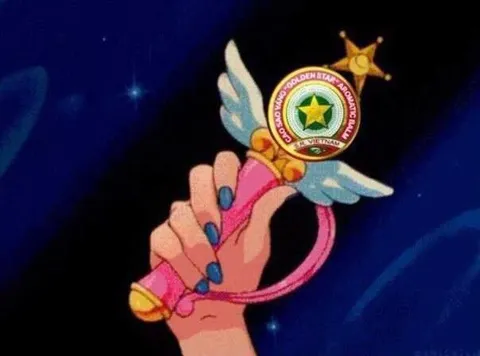 Sailor Moon Golden Medal Wand
