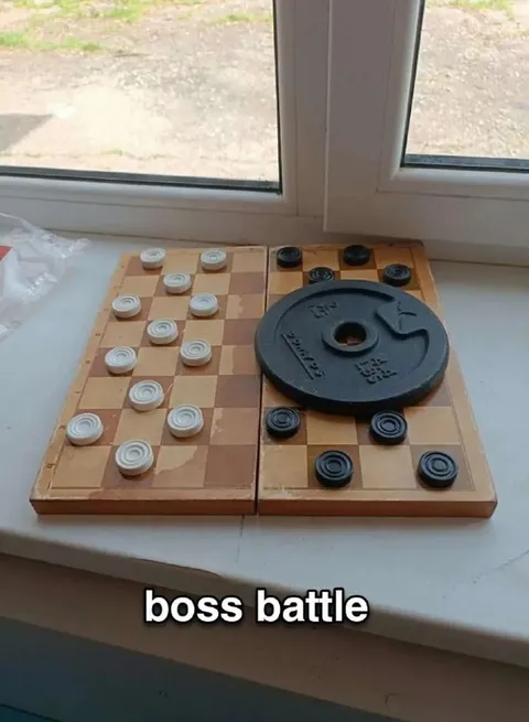 Checkers Boss Battle