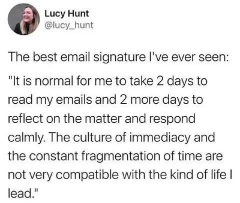 The Four-Day Email Response