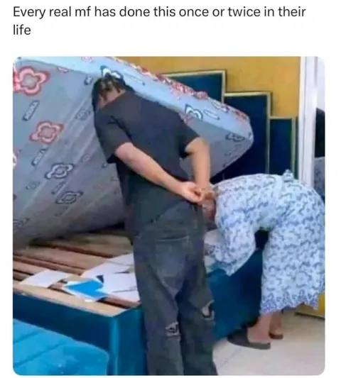 Mattress Over the Head