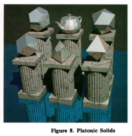 Platonic Solids as Columns
