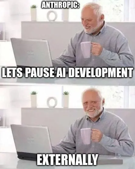 Anthropic Pauses AI Development Eternally