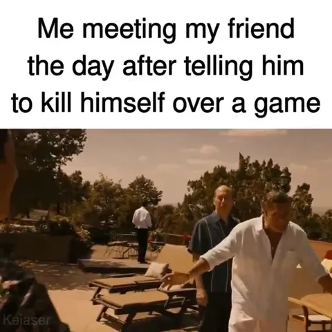 Meeting After a Gaming Argument