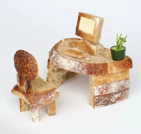 Мебель из хлеба