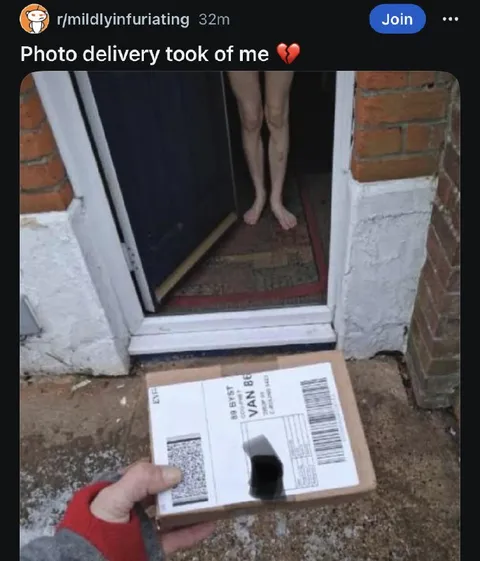 Photo Delivery Took of Me