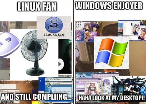 Linux Fan Still Compiling