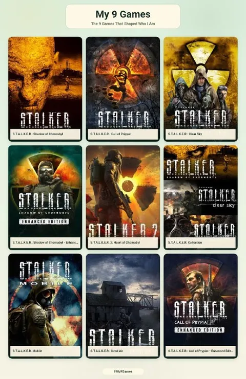 My Nine S.T.A.L.K.E.R. Games