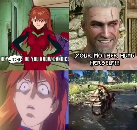 Witcher Falls for Candice Joke