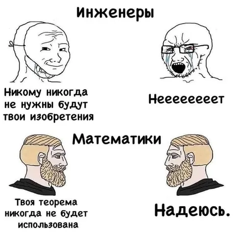 Инженеры против математиков