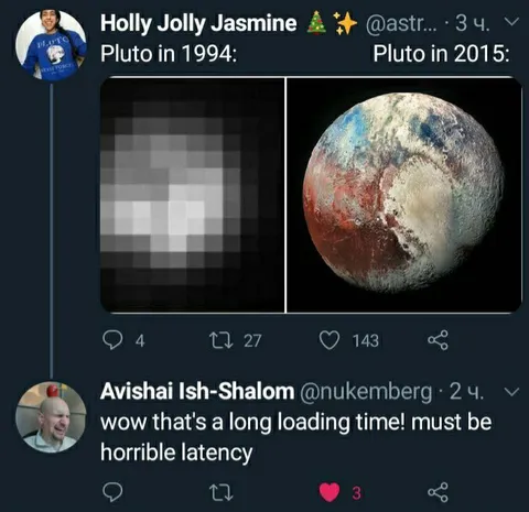Pluto Long Loading Time