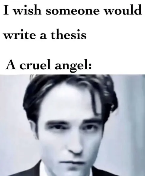 A Cruel Angel's Thesis