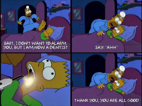 Homer Becomes Bart’s Dentist