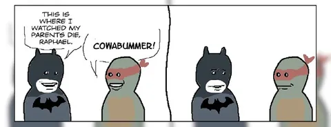 Batman Shares His Trauma with Raphael