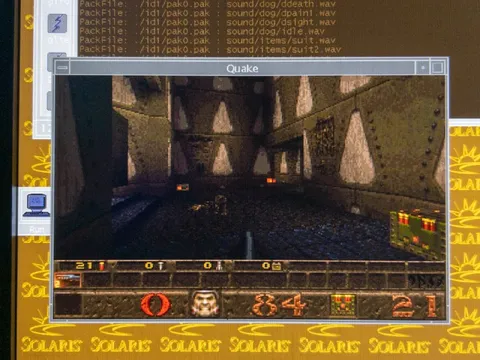 Quake Running on Solaris