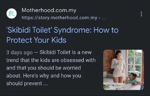 Skibidi Toilet Syndrome Article