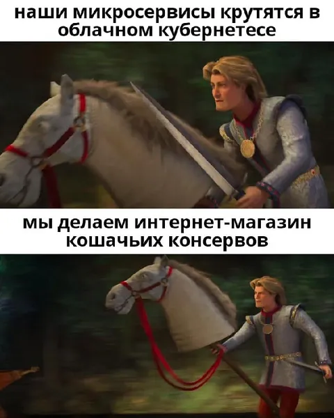 Микросервисы и кошачьи консервы