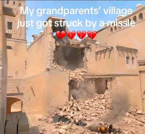 Grandparents’ Village Missile Strike
