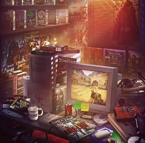Ностальгия по игровой комнате 2000-х