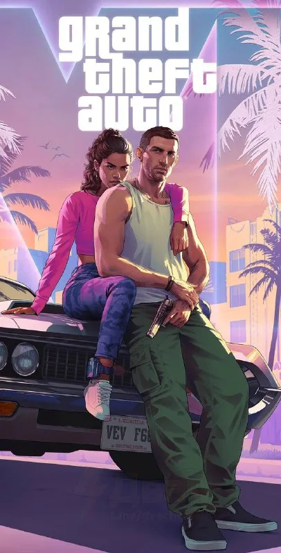 Grand Theft Auto VI на машине