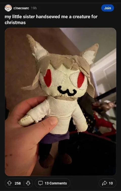 Handsewn Christmas Creature