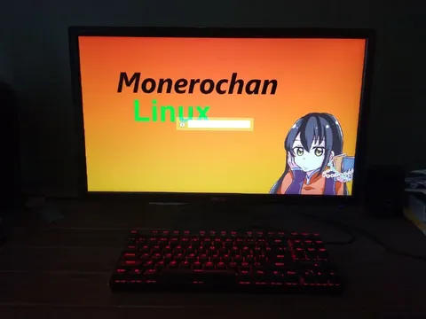 Monerochan Linux workstation