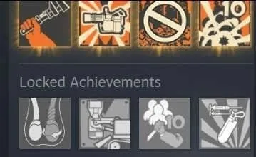 Locked Achievements Game Screen