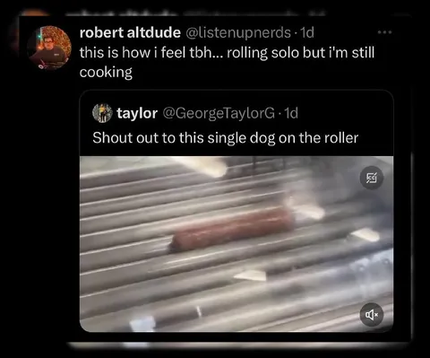 Single Dog Still Cooking