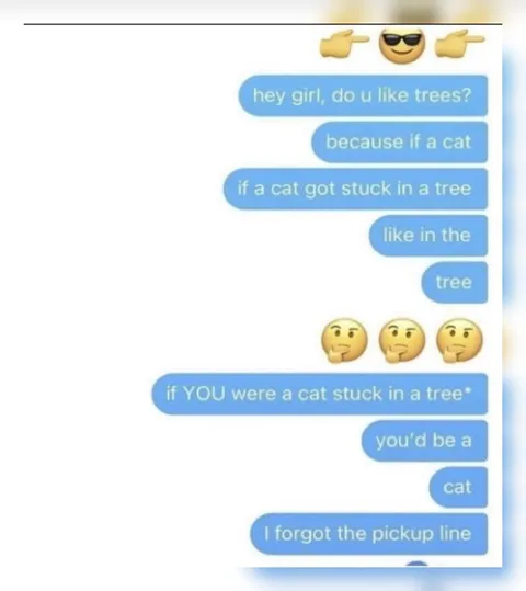 Forgot the Pickup Line