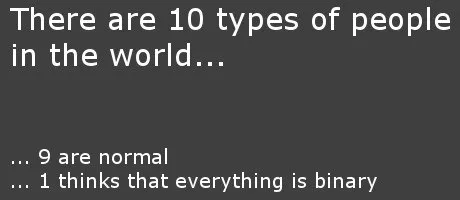 There Are 10 Types of People