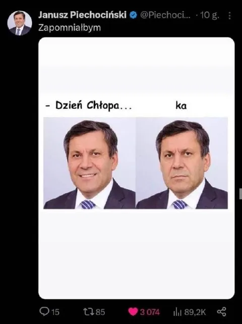 Dzień Chłopaka rozdzielony